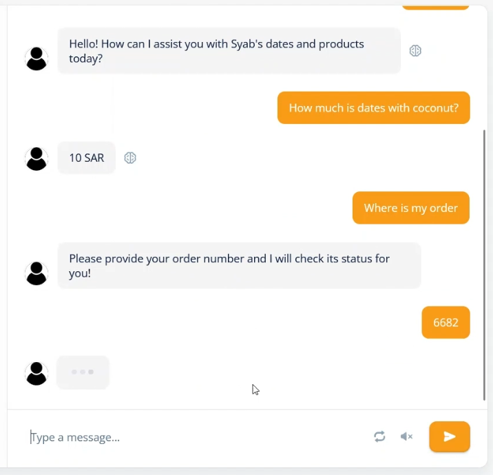 Project - Customer Support AI Chatbot for Syab